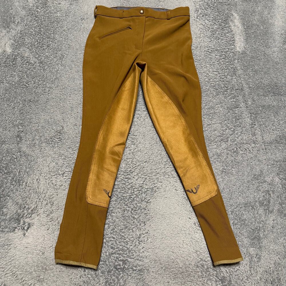 Tuff Rider Pants Womens 28 Full Seat Breaches Riding Equestrian Brown